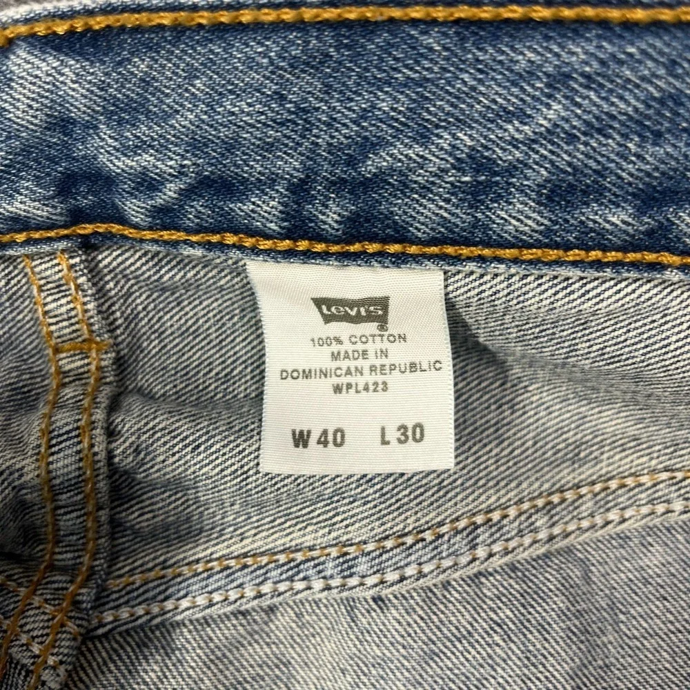 Vintage 2006 Levi's 501‎ Jeans Blue Denim Classic Straight Button Fly Y2K 38X31